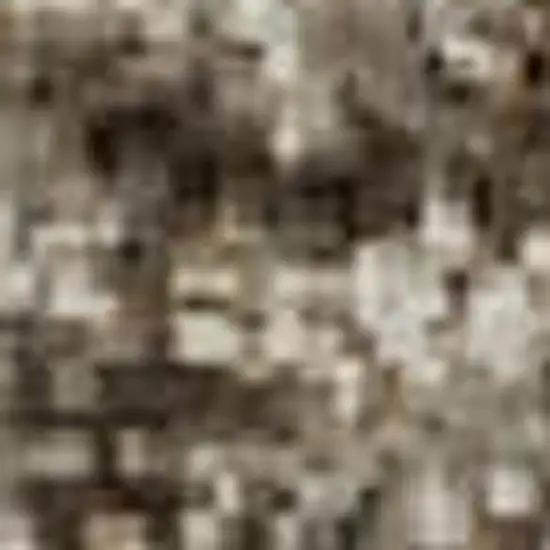 Brown Gray And Ivory Abstract Washable Area Rug With UV Protection Photo 4