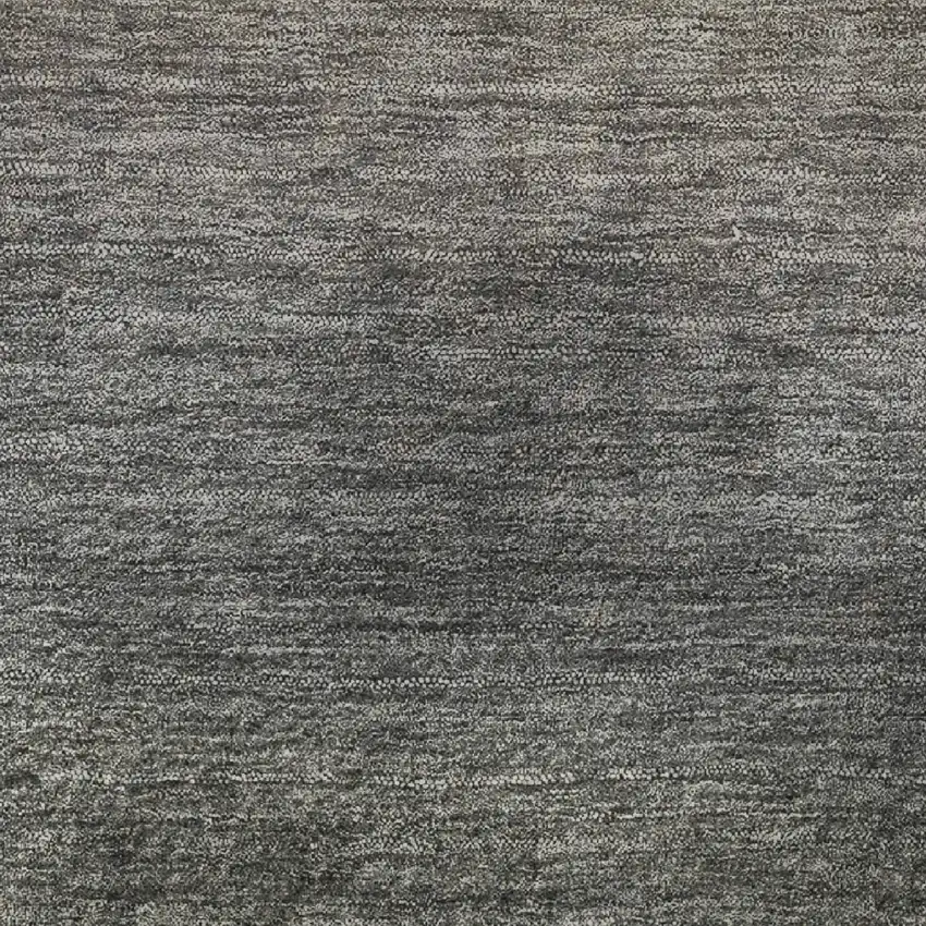 Brown Gray And Silver Ombre Washable Area Rug With UV Protection Photo 9