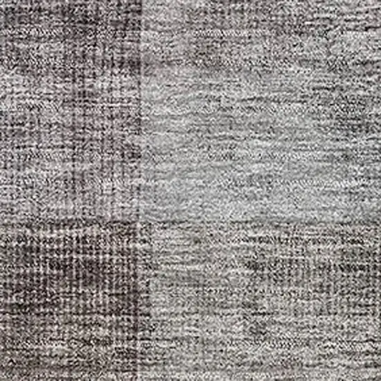 Brown Green And Blue Abstract Washable Area Rug With UV Protection Photo 2