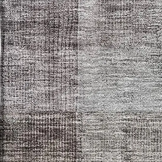 Brown Green And Blue Abstract Washable Area Rug With UV Protection Photo 2