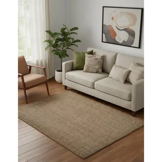 Brown Hand Woven Area Rug Photo 1