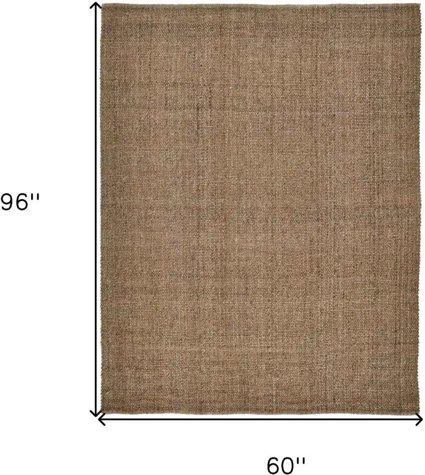 Brown Hand Woven Area Rug Photo 9