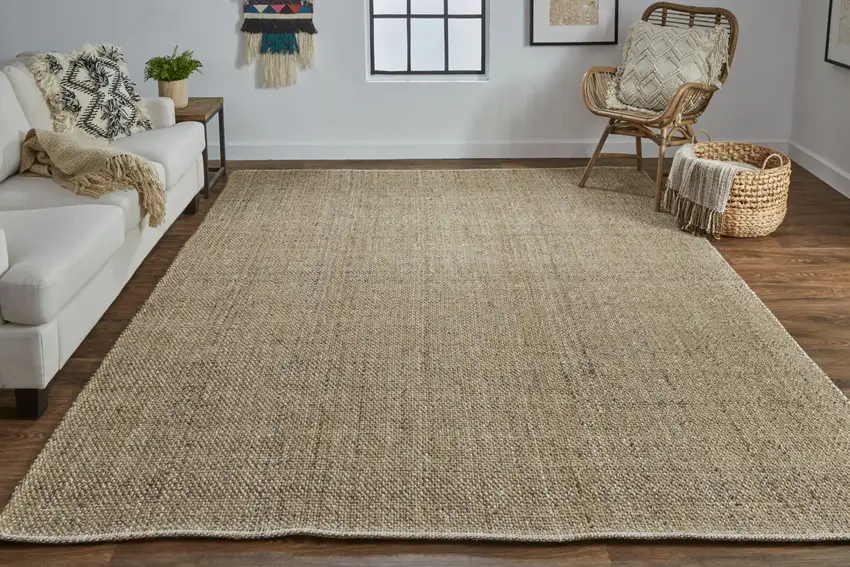 Brown Hand Woven Area Rug Photo 5