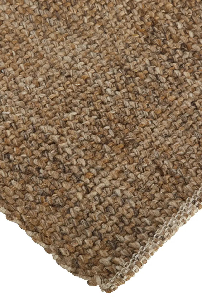 Brown Hand Woven Area Rug Photo 3