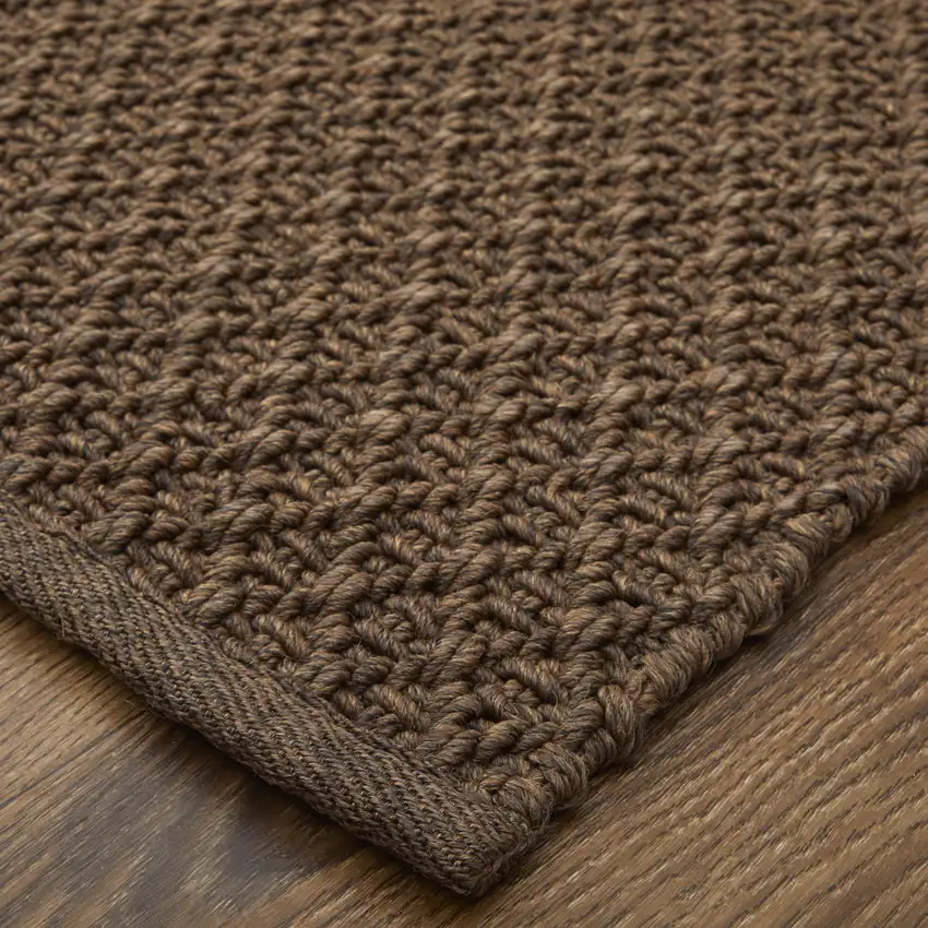 Brown Hand Woven Area Rug Photo 5