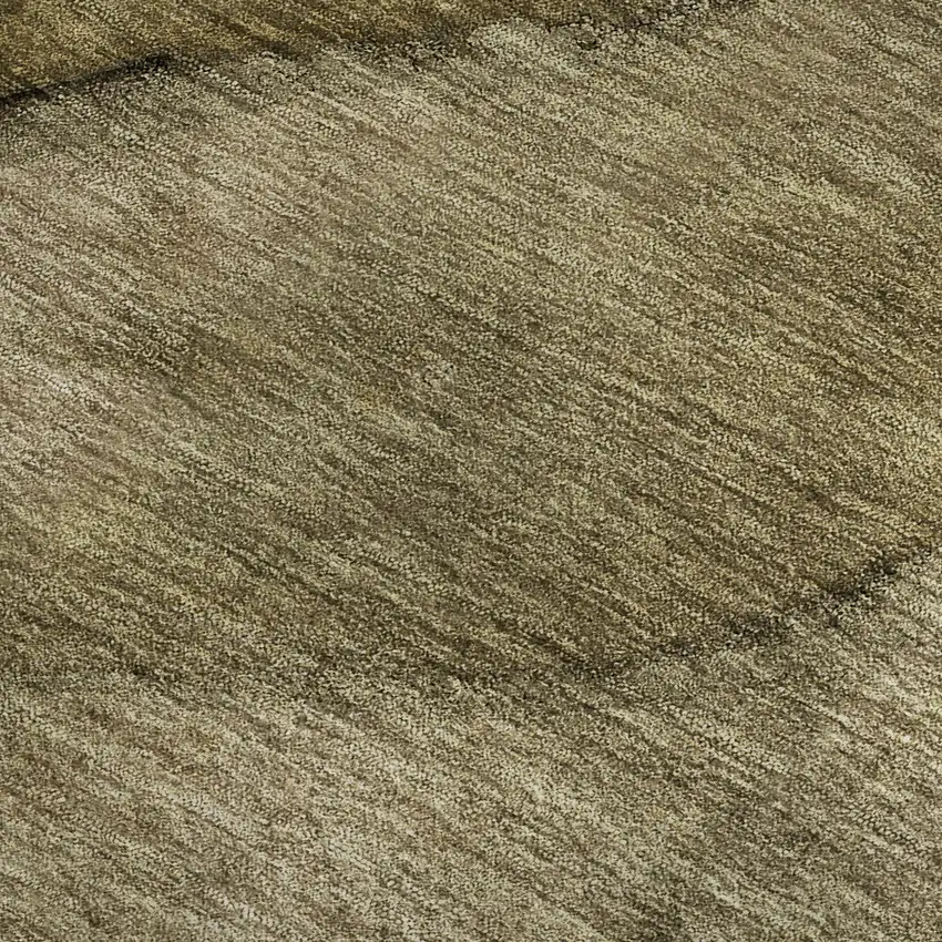 Brown Ivory And Beige Abstract Washable Area Rug With UV Protection Photo 8