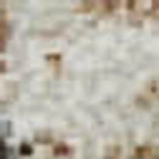 Brown Ivory And Gray Geometric Washable Area Rug With UV Protection Photo 1