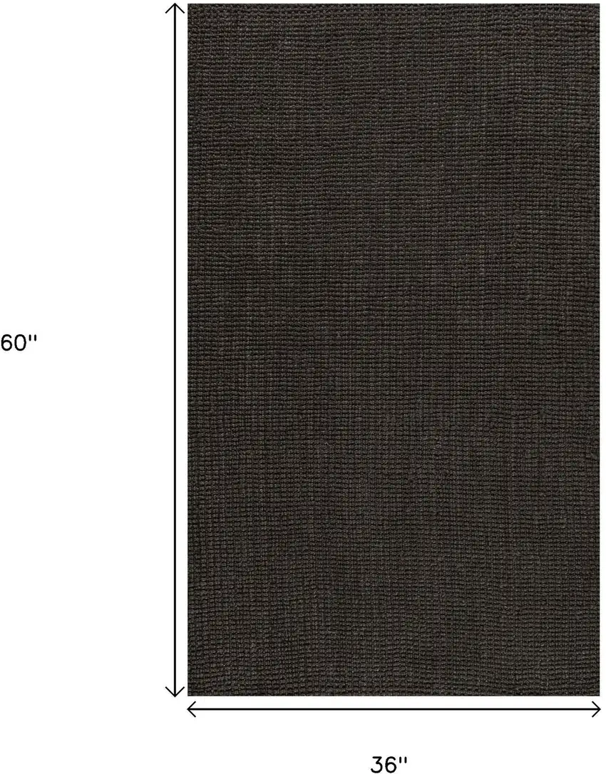 Brown Jute Handmade Area Rug Photo 9
