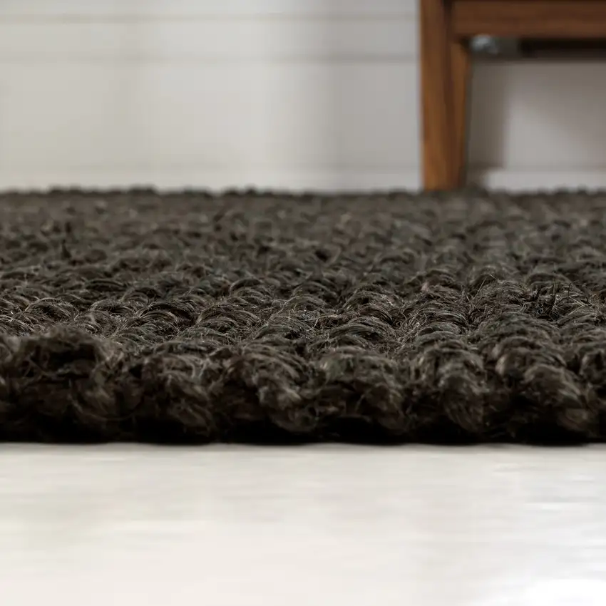 Brown Jute Handmade Area Rug Photo 8