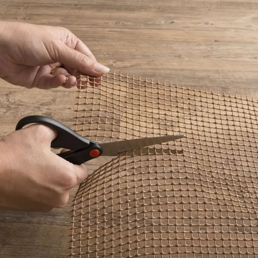 Brown Non Slip Outdoor Rug Pad Photo 8