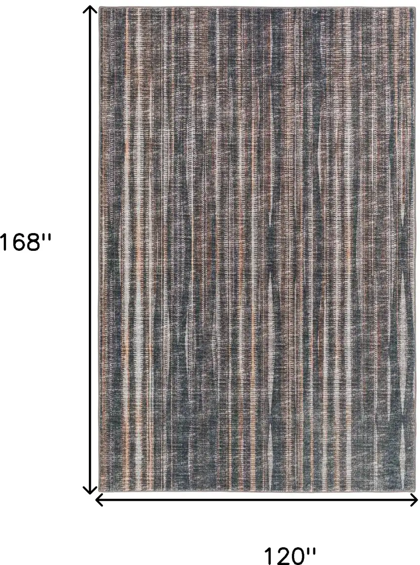 Brown Ombre Tufted Handmade Area Rug Photo 8