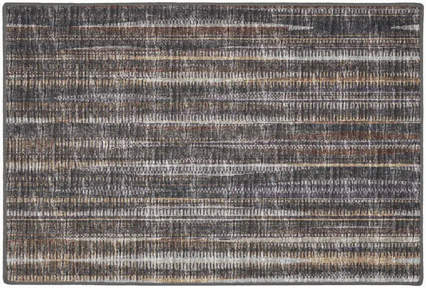 Brown Ombre Tufted Handmade Area Rug Photo 1