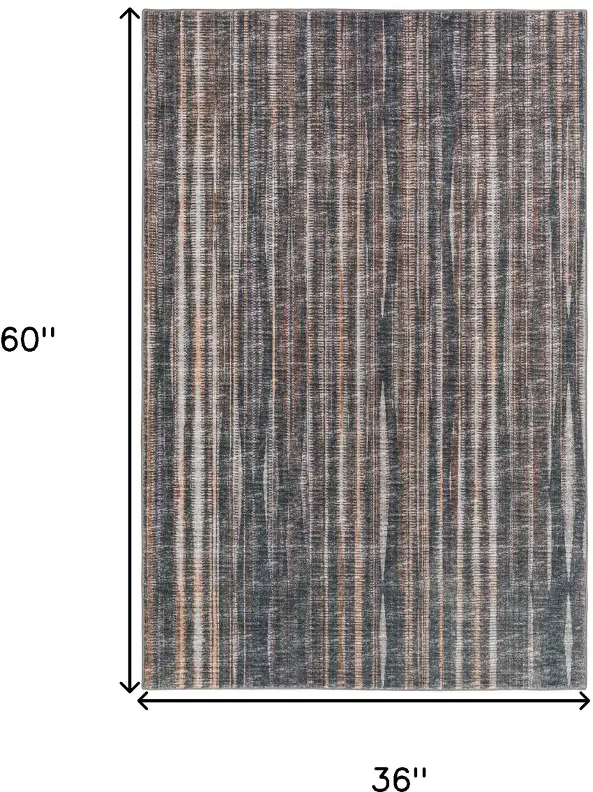 Brown Ombre Tufted Handmade Area Rug Photo 8