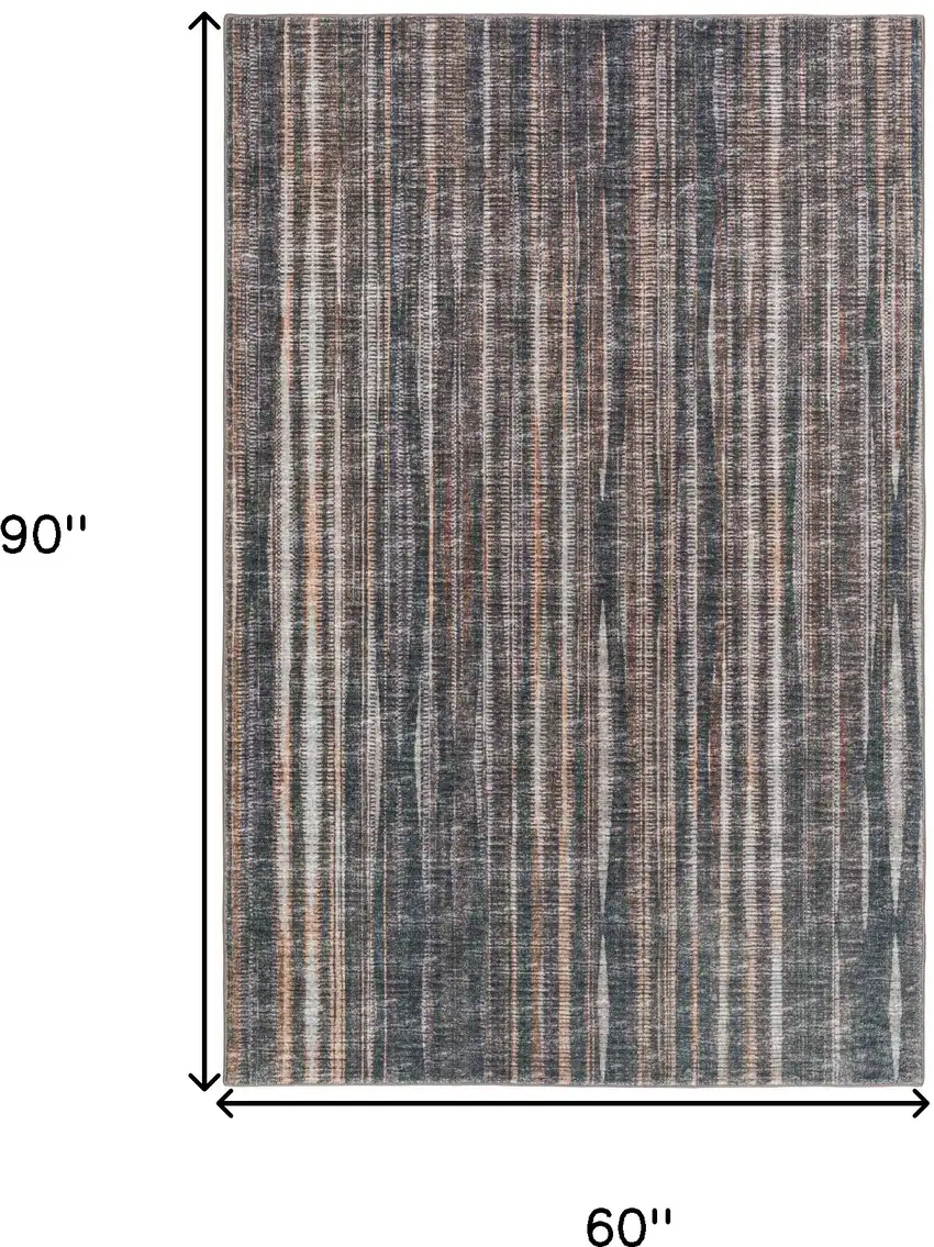 Brown Ombre Tufted Handmade Area Rug Photo 8