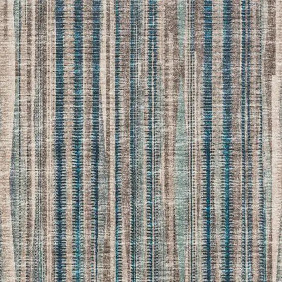 Brown Ombre Tufted Handmade Area Rug Photo 3