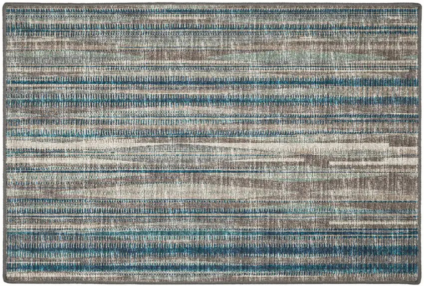 Brown Ombre Tufted Handmade Area Rug Photo 1