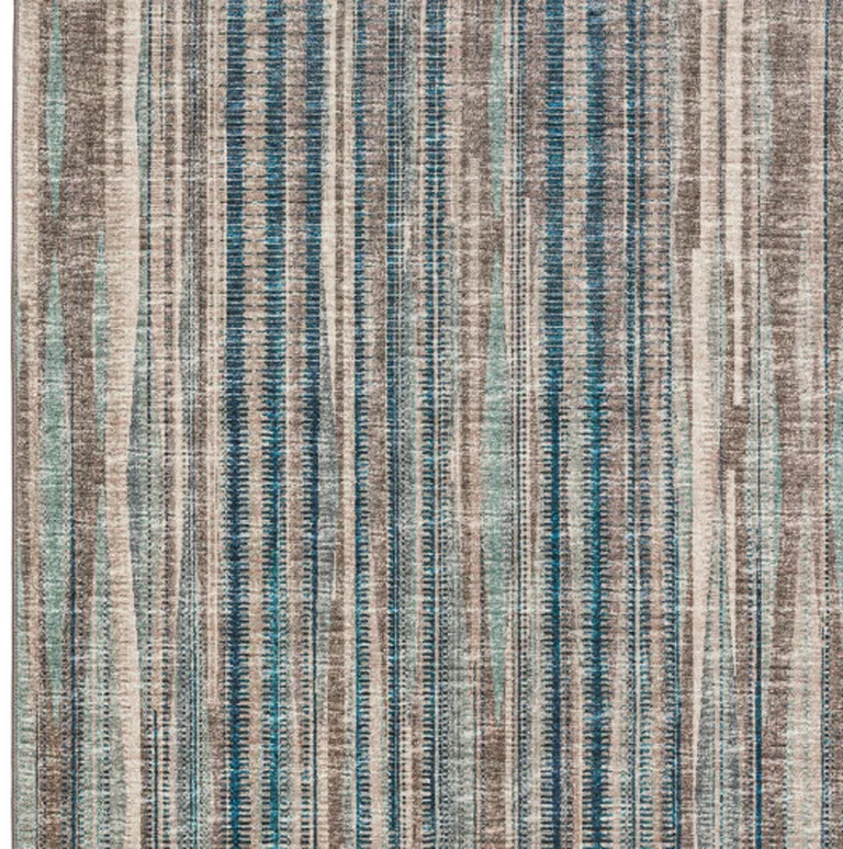 Brown Ombre Tufted Handmade Area Rug Photo 2