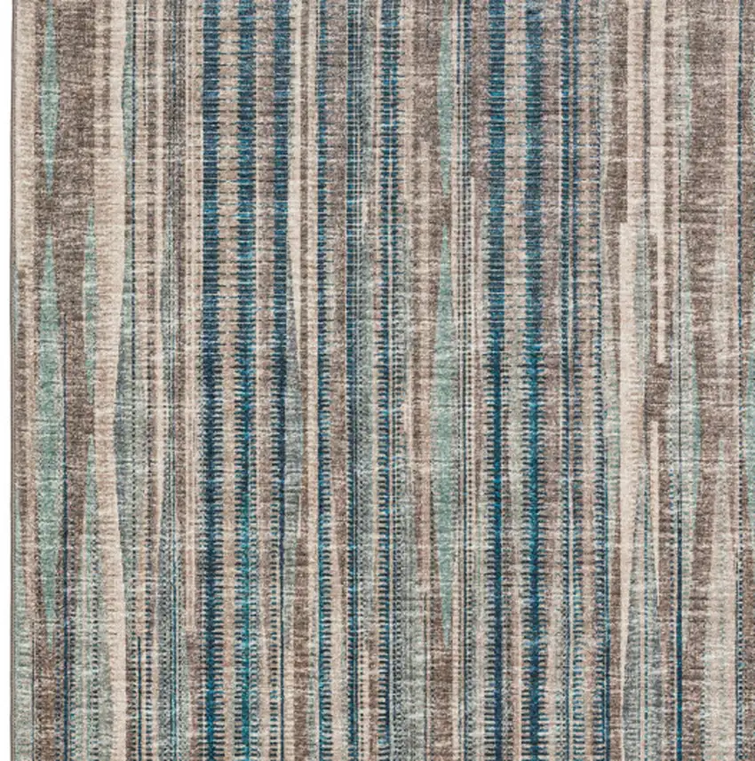 Brown Ombre Tufted Handmade Area Rug Photo 3