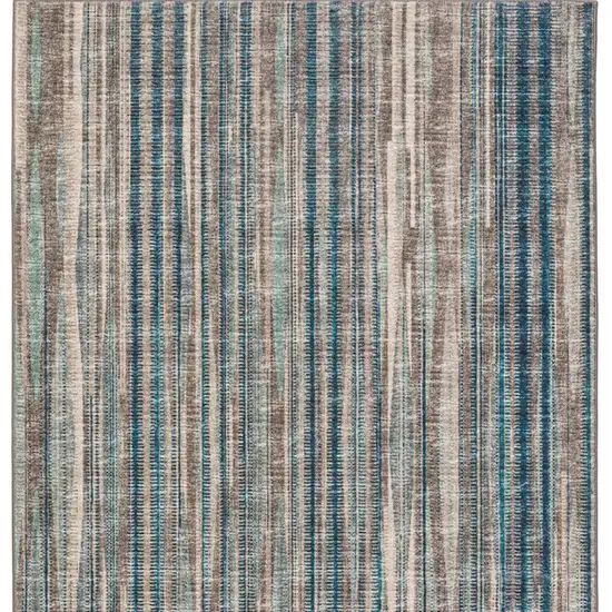 Brown Ombre Tufted Handmade Area Rug Photo 4