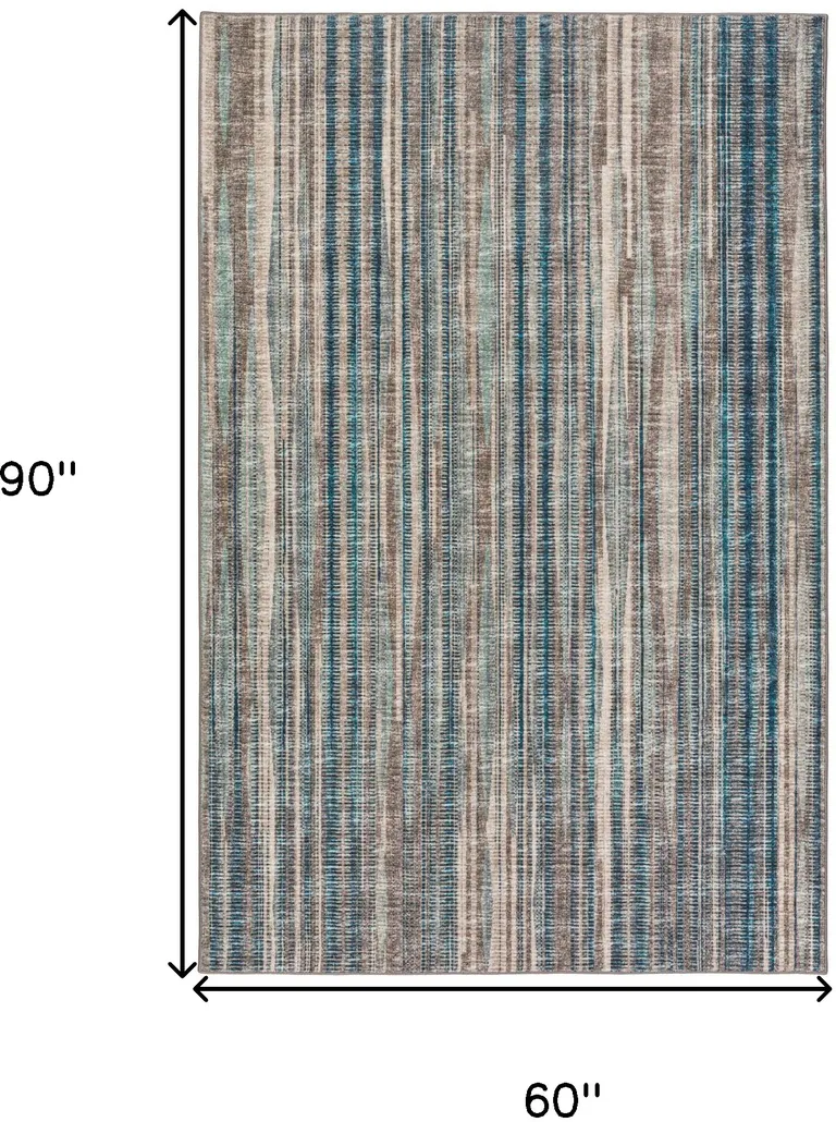 Brown Ombre Tufted Handmade Area Rug Photo 5