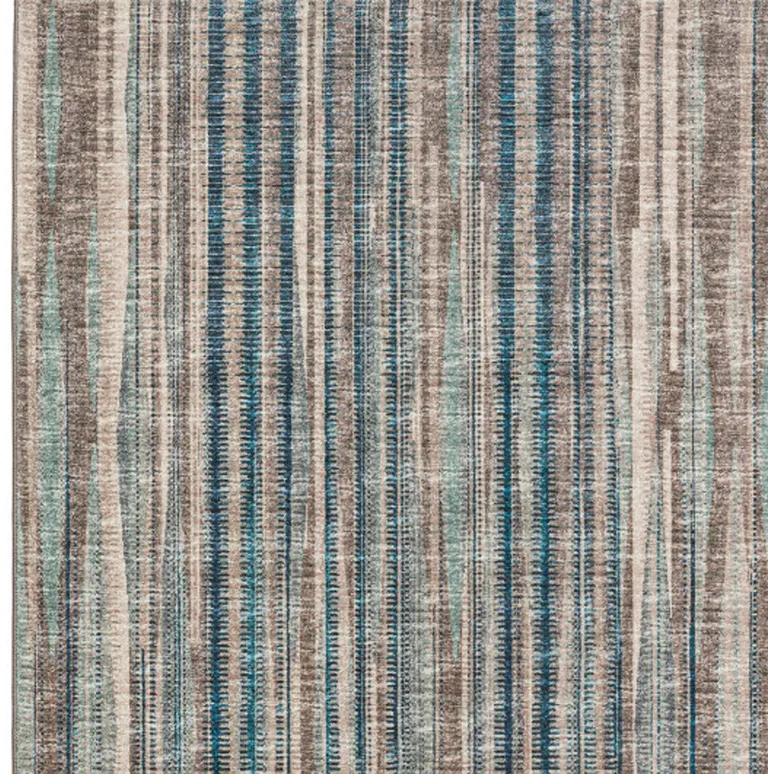 Brown Ombre Tufted Handmade Area Rug Photo 2