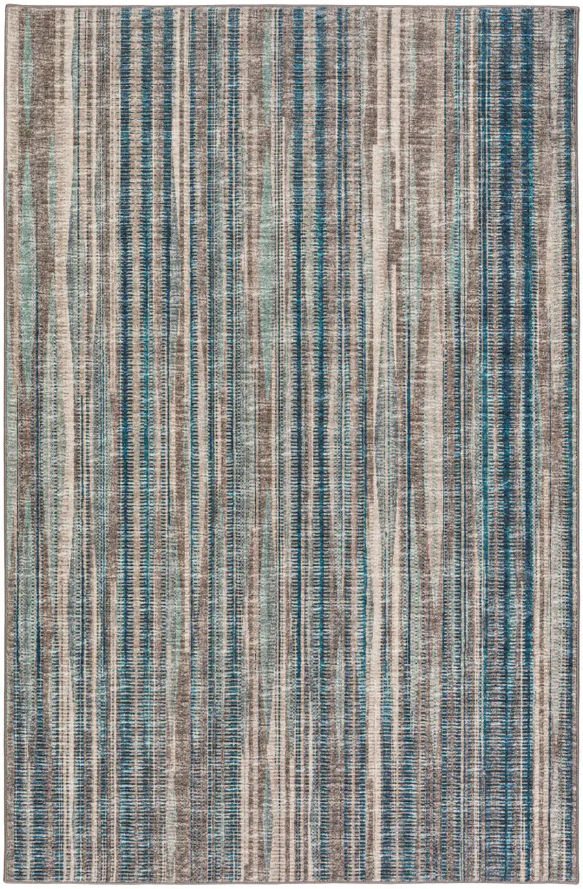 Brown Ombre Tufted Handmade Area Rug Photo 5