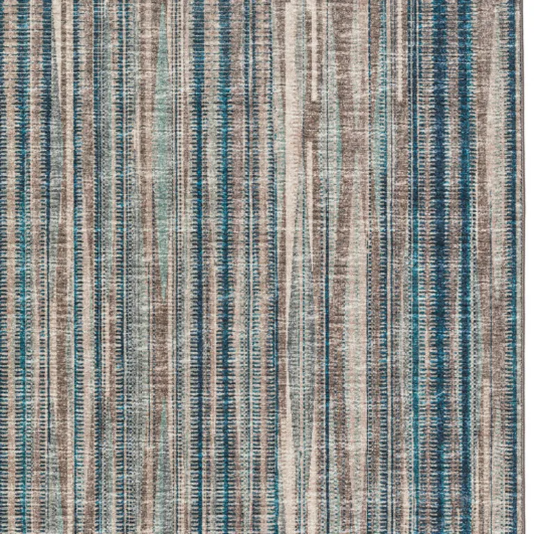 Brown Ombre Tufted Handmade Area Rug Photo 2