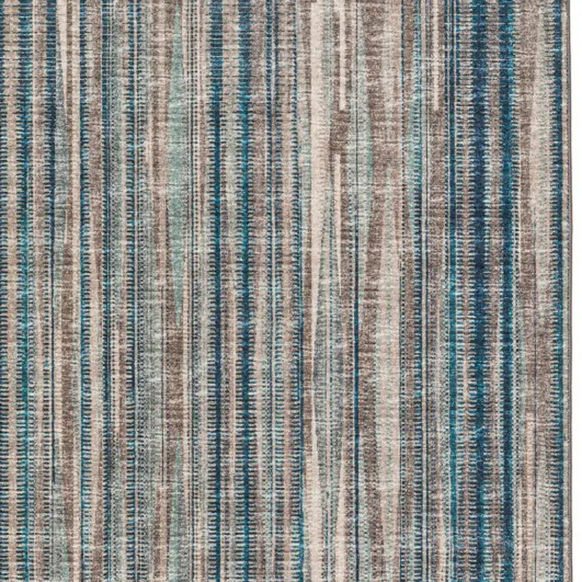 Brown Ombre Tufted Handmade Area Rug Photo 3