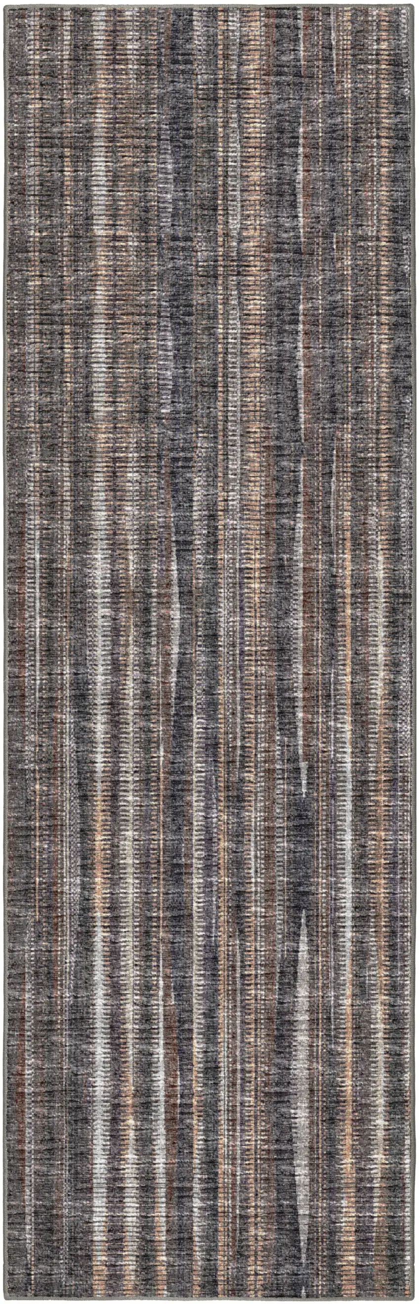 Brown Ombre Tufted Handmade Runner Rug Photo 6