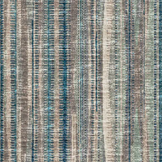 Brown Ombre Tufted Handmade Runner Rug Photo 3