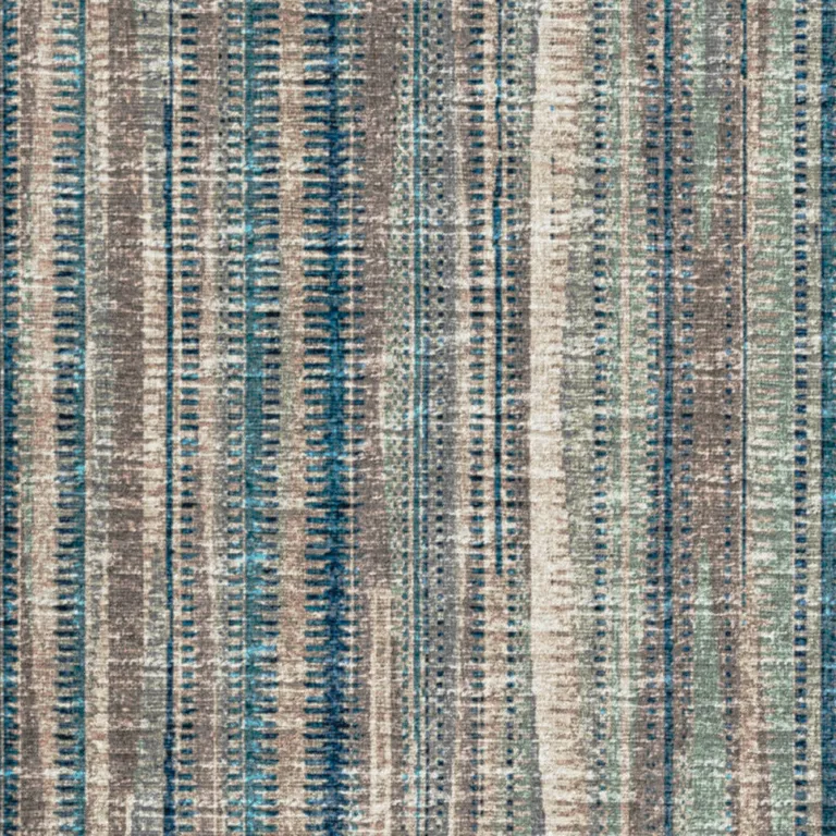 Brown Ombre Tufted Handmade Runner Rug Photo 2