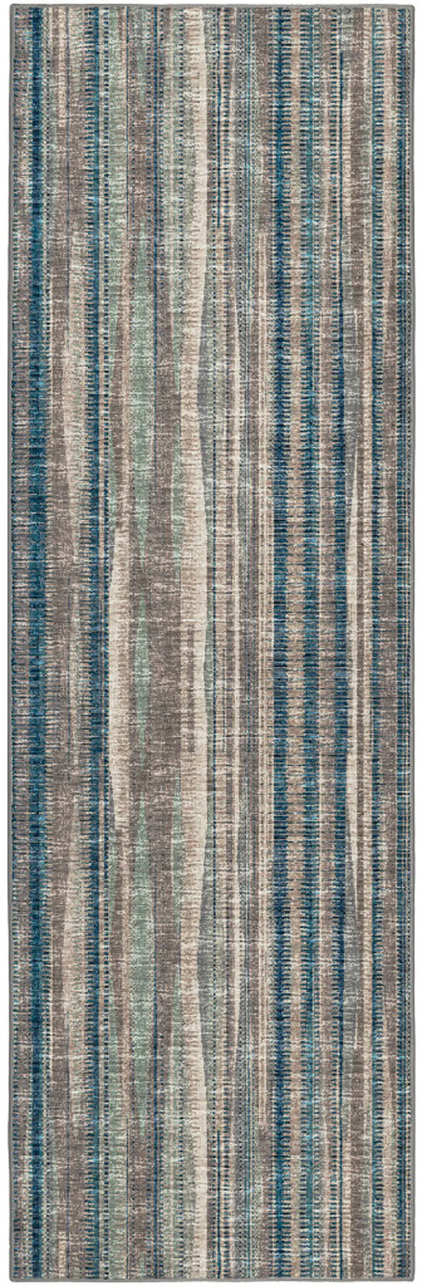 Brown Ombre Tufted Handmade Runner Rug Photo 5
