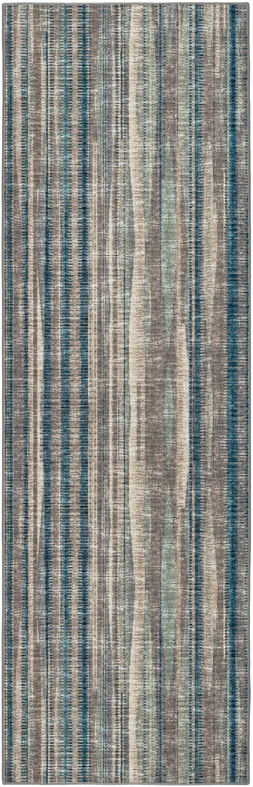 Brown Ombre Tufted Handmade Runner Rug Photo 6