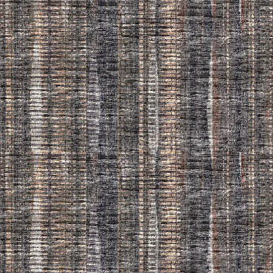 Brown Ombre Tufted Runner Rug Photo 3