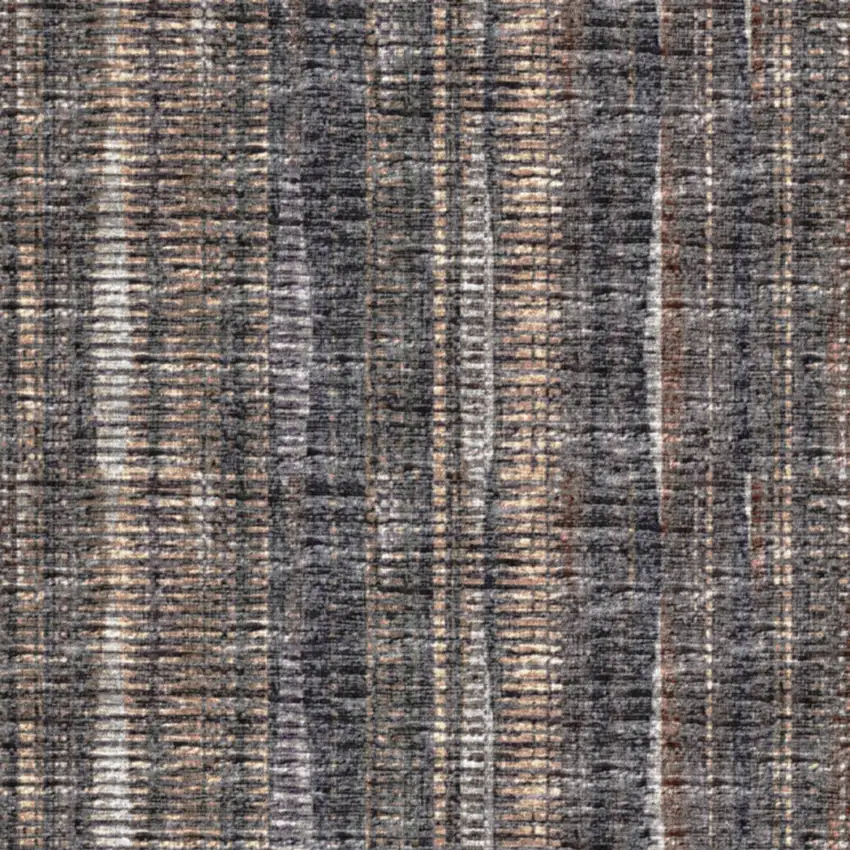 Brown Ombre Tufted Runner Rug Photo 3