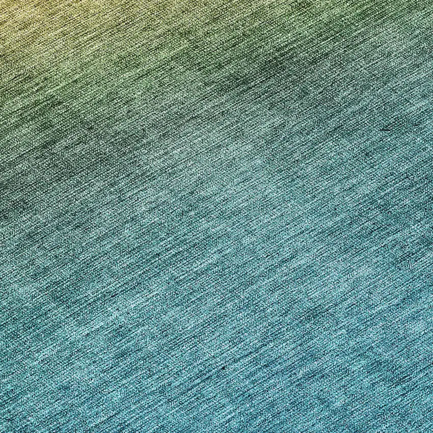 Brown Blue And Taupe Ombre Washable Indoor Outdoor Area Rug Photo 7