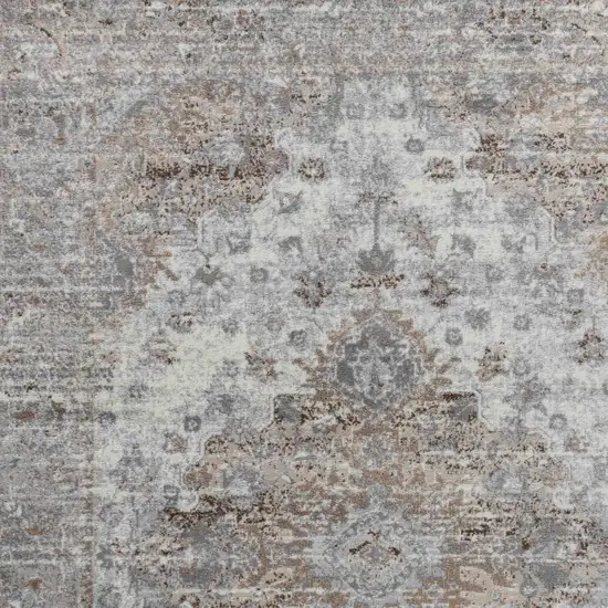 Brown Oriental Area Rug Photo 5