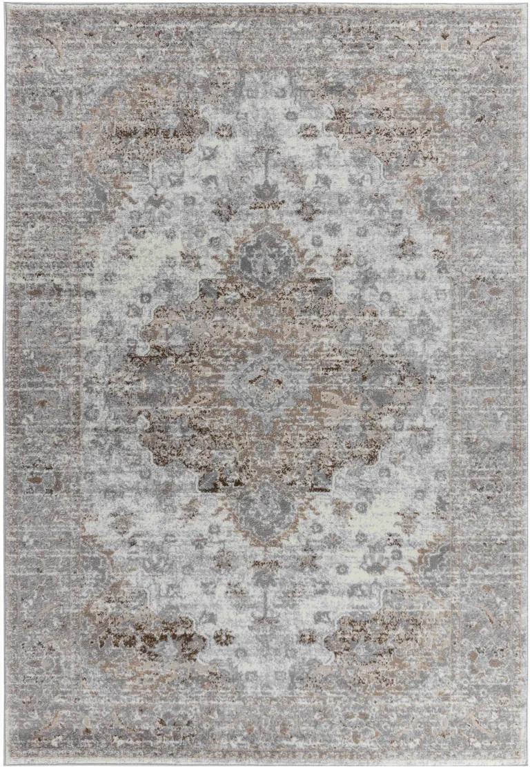 Brown Oriental Area Rug Photo 5