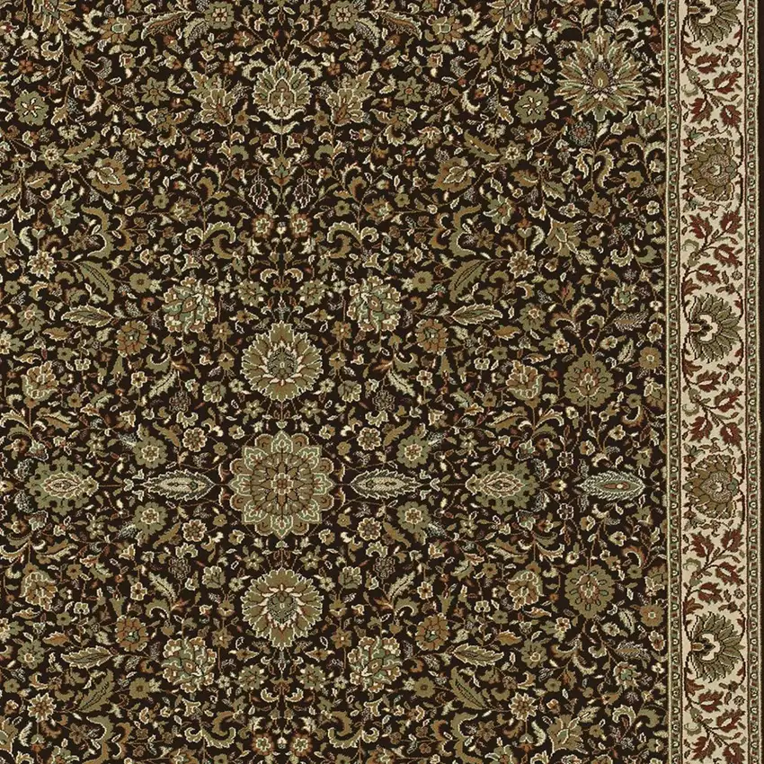 Brown Oriental Area Rug Photo 2