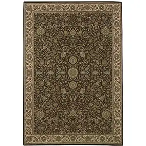 Photo of Brown Oriental Area Rug
