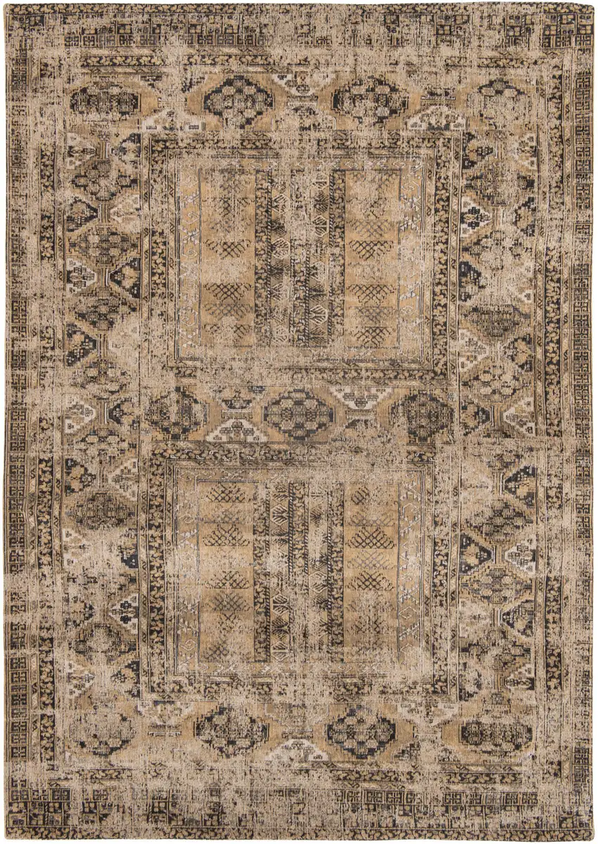 Brown Oriental Washable Area Rug Photo 2
