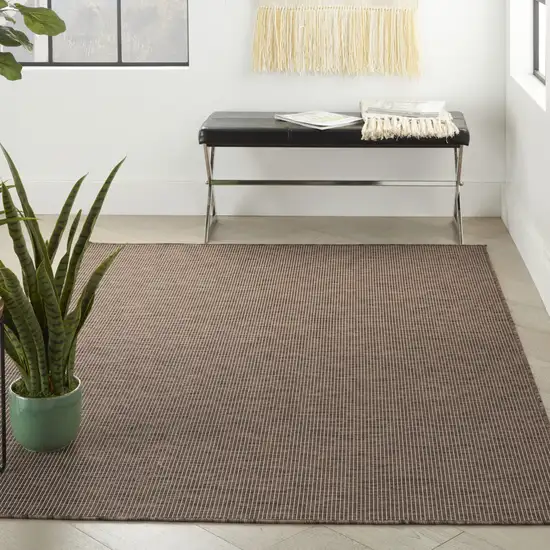 Brown Power Loom Area Rug Photo 3