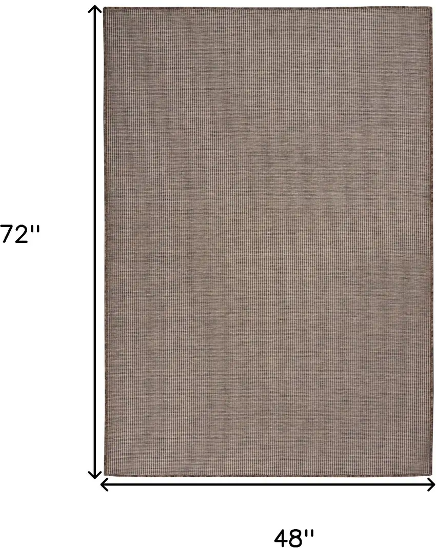 Brown Power Loom Area Rug Photo 8