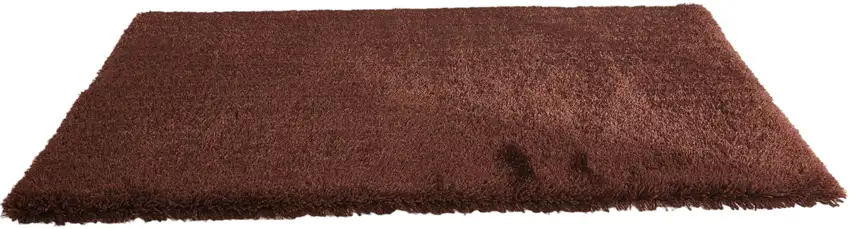 Brown Shag Hand Tufted Area Rug Photo 2