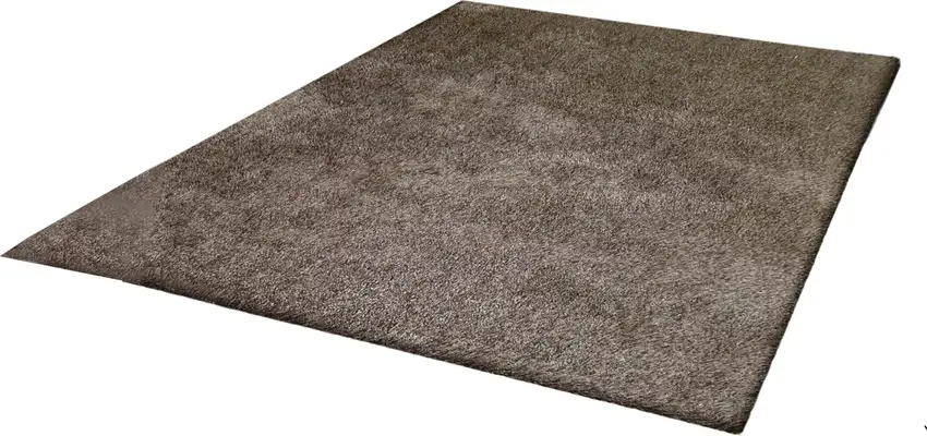 Brown Shag Hand Tufted Area Rug Photo 2
