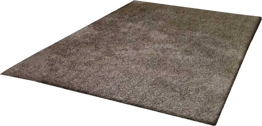 Brown Shag Hand Tufted Area Rug Photo 6