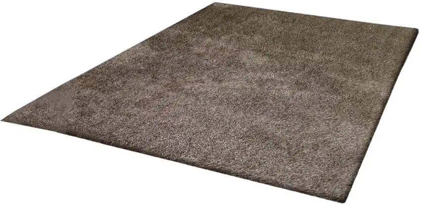 Brown Shag Hand Tufted Area Rug Photo 2