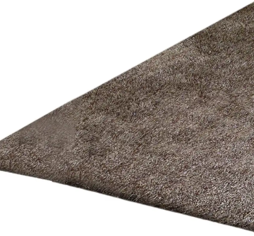 Brown Shag Hand Tufted Area Rug Photo 4