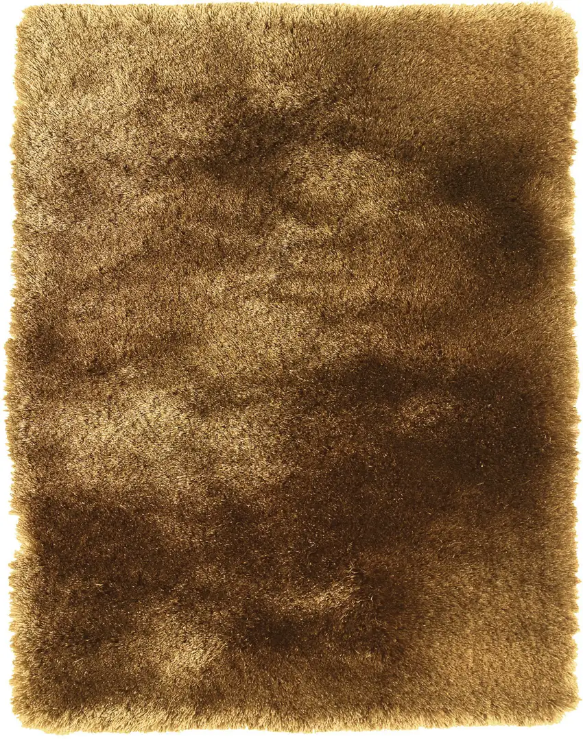 Brown Shag Hand Tufted Area Rug Photo 3