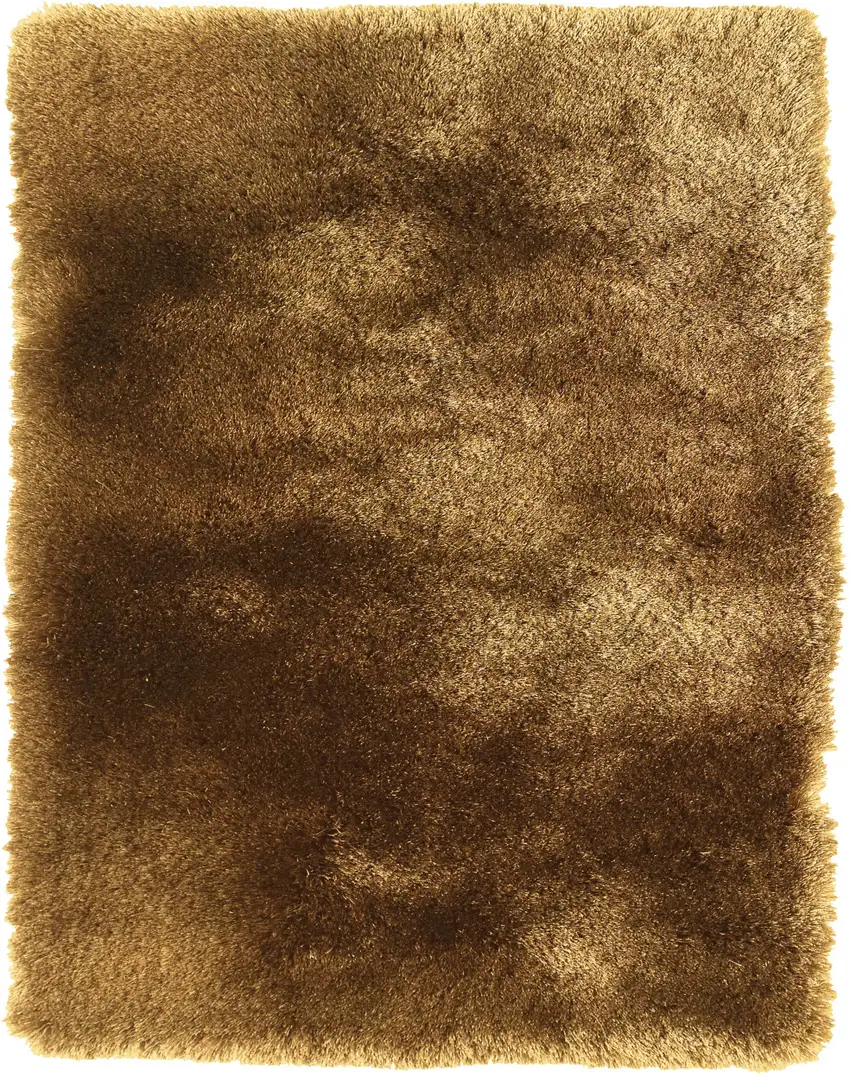Brown Shag Hand Tufted Area Rug Photo 1